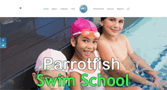 Desktop Screenshot of parrotfishswimschool.com
